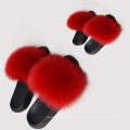 QZTX01-4 Children'S Slippers And Fox Fur Sandals